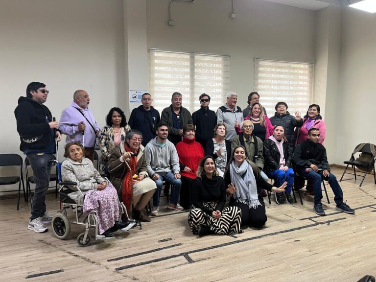 Comienzo de nuestro trabajo con profesionales de la oficina de discapacidad de la municipalidad de Quilpué